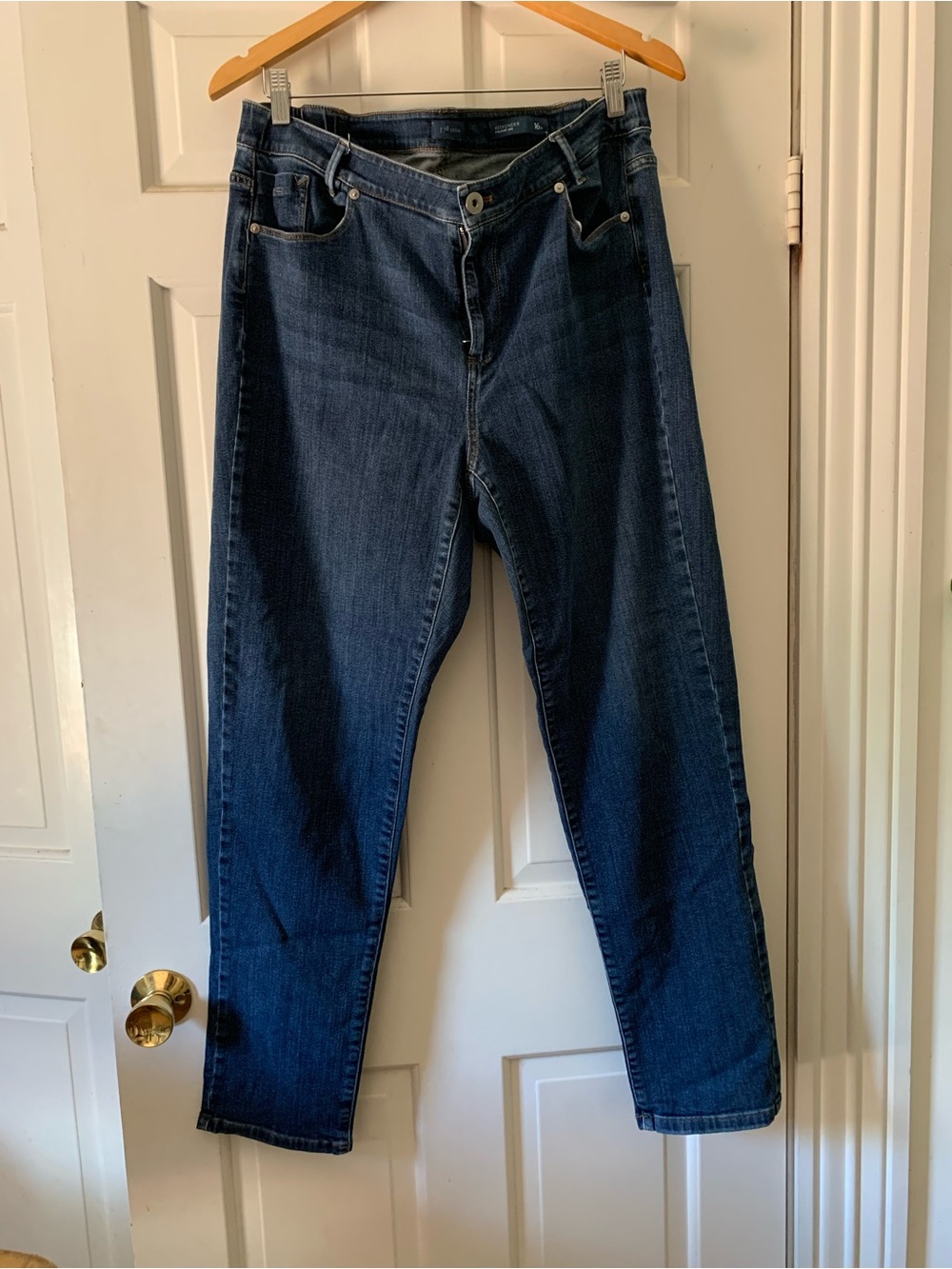 Women’s Dark Blue Denim Jeans by J. Jill